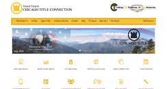 Desktop Screenshot of chicagotitleconnection.com